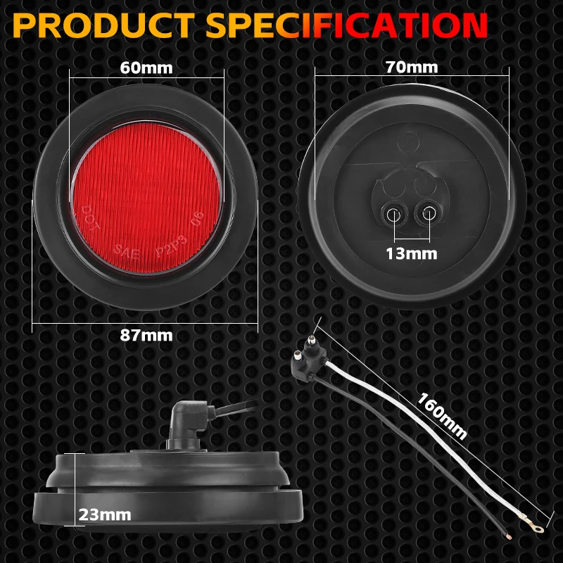  LED ̵ Ŀ , 13LED Ĺ̵ ÷ Ʈ  õ,  Ĺ̵, ڵ Ʈ ƮϷ , 2.5 ġ, 12V