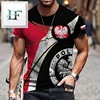 Poland Flag Graphic T Shirt For Men 3d Print Man Clothing Oversized Tees Top Fashion Casual Short Sleeve Blouse Harajuku Clothes 6