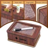 Reusable Wooden Piggy Bank for 10000 Euro Cash Coin Case Durable Money Saving Box with Clear Savings Target Money Container 3