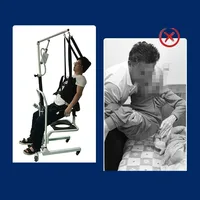 Medical Portable Electric Wheelchair Toilet Move Wheel Nursing Patient Transfer Lift Commode Chair For Elderly 2