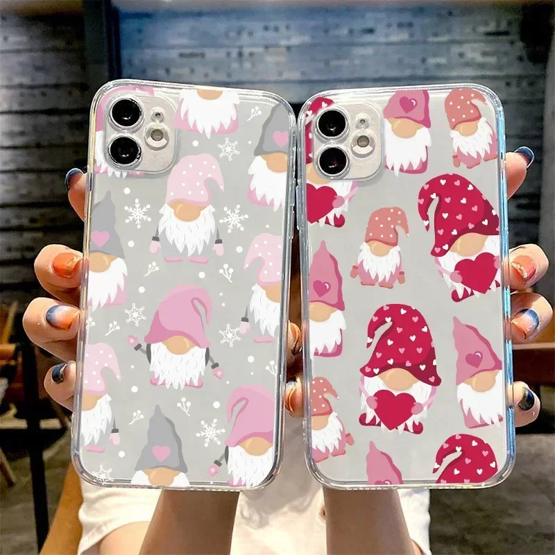 Festive New Year Santa & Reindeer Merry Christmas Phone Case Cover