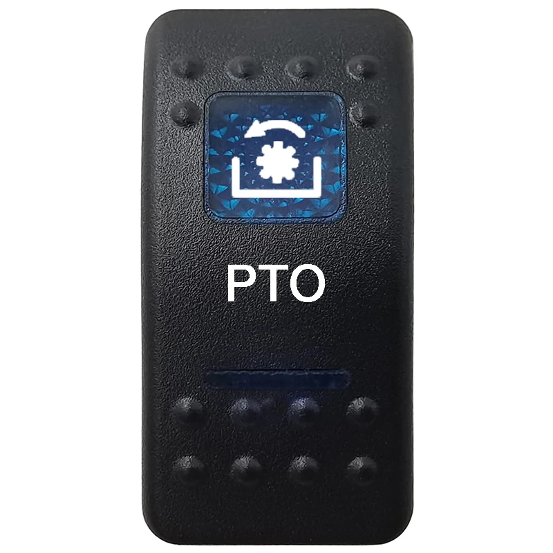 Blue LED Rocker Switch Button - Enhanced Interior Lights & Camper Accessories