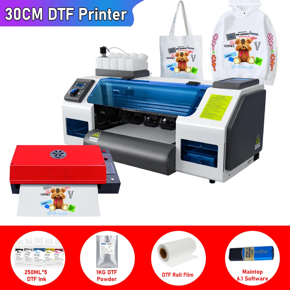 

A3 DTF Printer DTF Directly transfer film printer A3 For Epson XP600 Printer head t shirt printing machine A3 fabric dtf print