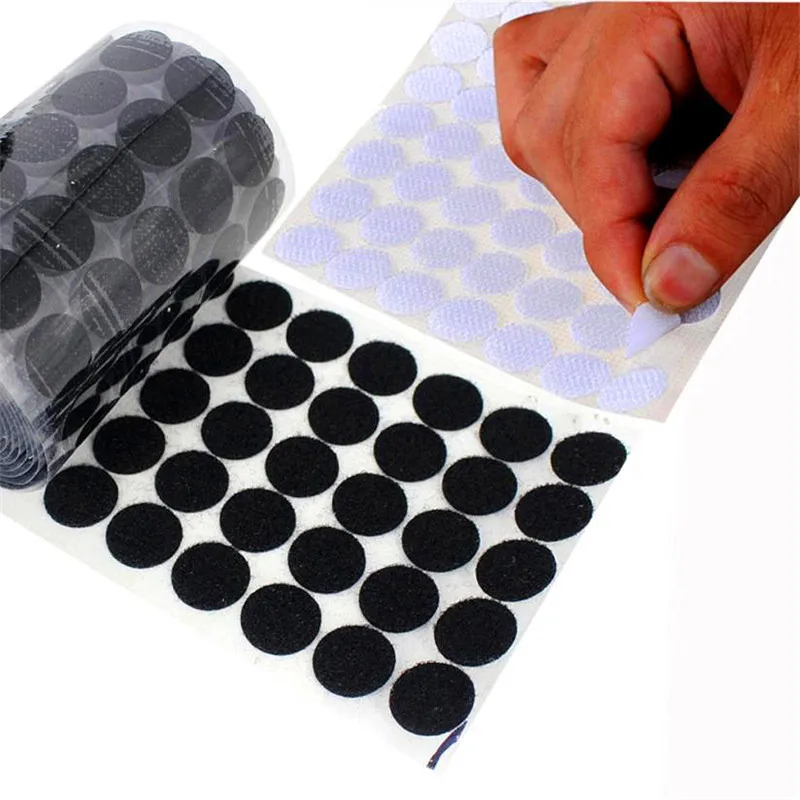 Sticky Dots Self Adhesive Hook and Loop Tape Shoes Fastener Sticker  Adhesivo Redondo Cintas Para Costura Diy Sewing Accessorie