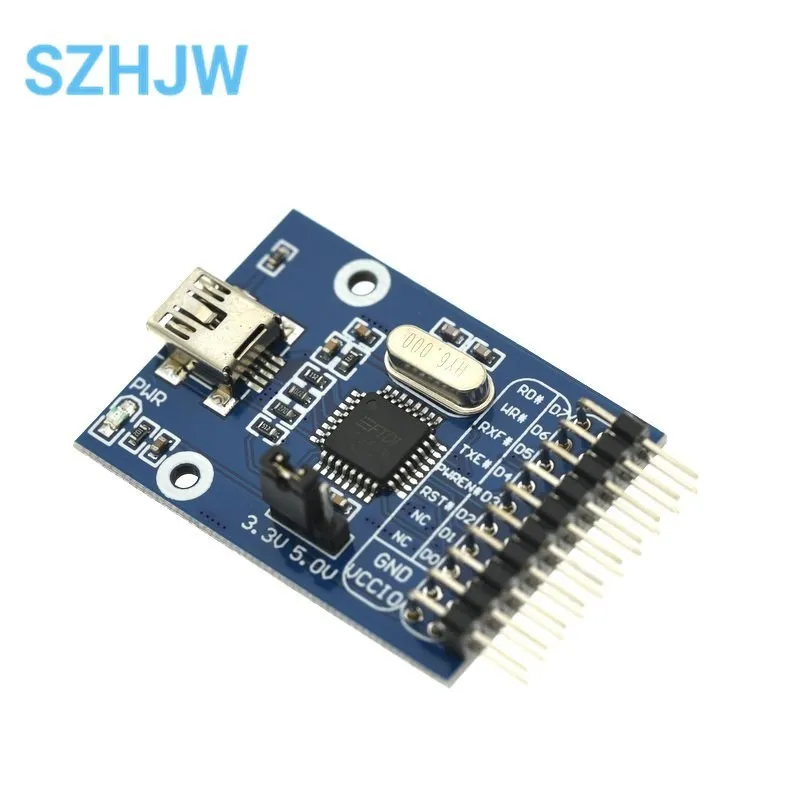 USB Comunicação Development Board Kit, FT245 Módulo USB FT245R.