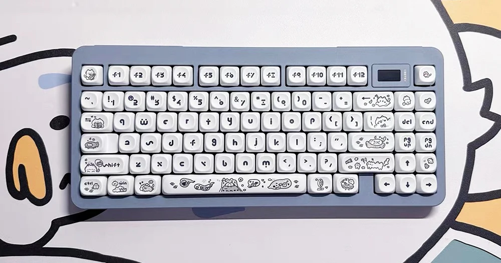 Kawaii Mao Profile Cat Fantasy Keycap Set (140 Keys) - Special Edition