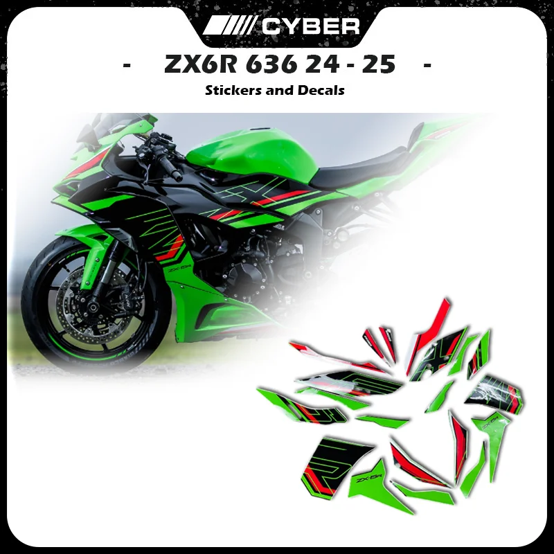 For Kawasaki ZX-6R ZX6R Ninja6R 2024-2025+ ZX6R 24-25 Motorcycle