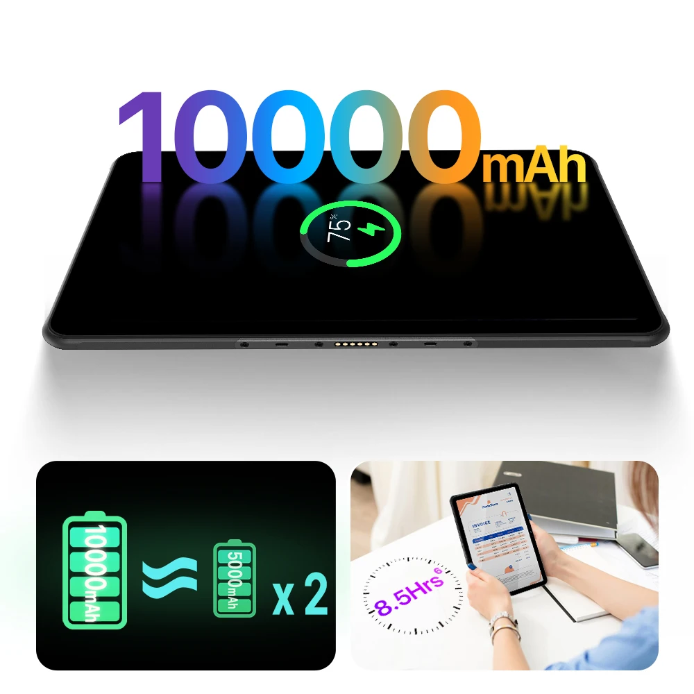 IP68/IP69K UMIDIGI Active T1 Smart Rugged tablet 11"2K HD Android 13 Unisoc T616 128GB 20W 10000mAh Mega Battery AI Face Unlock 6