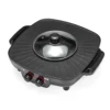220V 1600W Oven Hot Pot Electric Multi Cooker Durable Hotpot Non-Stick BBQ Roasting Baking Plate for Barbecue Kitchen Cookware 6