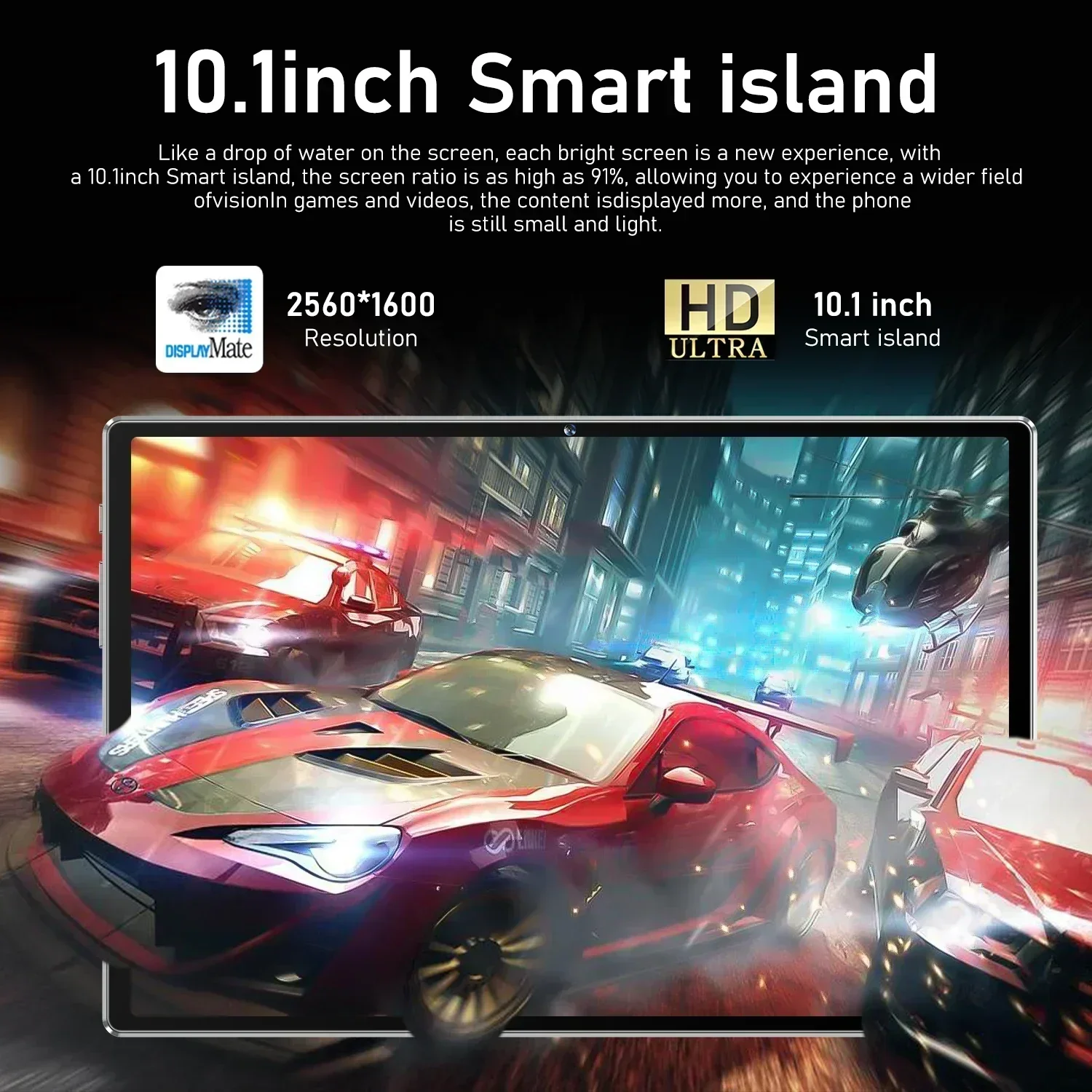 글로벌 버전 듀얼 SIM 전화 통화, GPS, 블루투스, 와이파이, 구글 태블릿 PC, MI 패드 6 프로, 10000mAh, 10.1 인치, 16GB + 512GB, 5G, 신제품