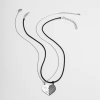 Fashion Stainless Steel Heart Puzzle Lock Key Pendant Couple Necklace Pendants Necklaces For Lovers Valentine's Day Jewelry - Image 4
