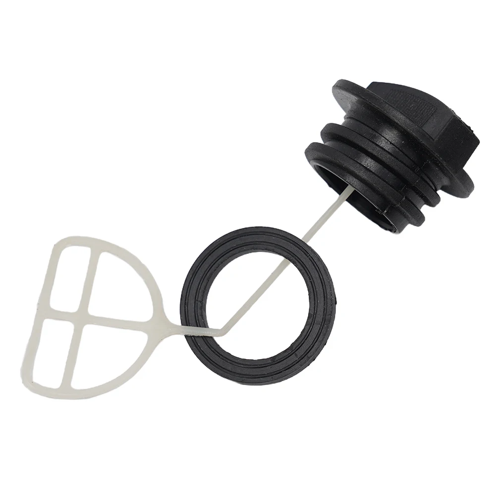 2PCS Fuel Tank Cap Oil Cap With Gasket For Chinese Chainsaw 5200 52cc Garden Tool Parts Replacement Accessories