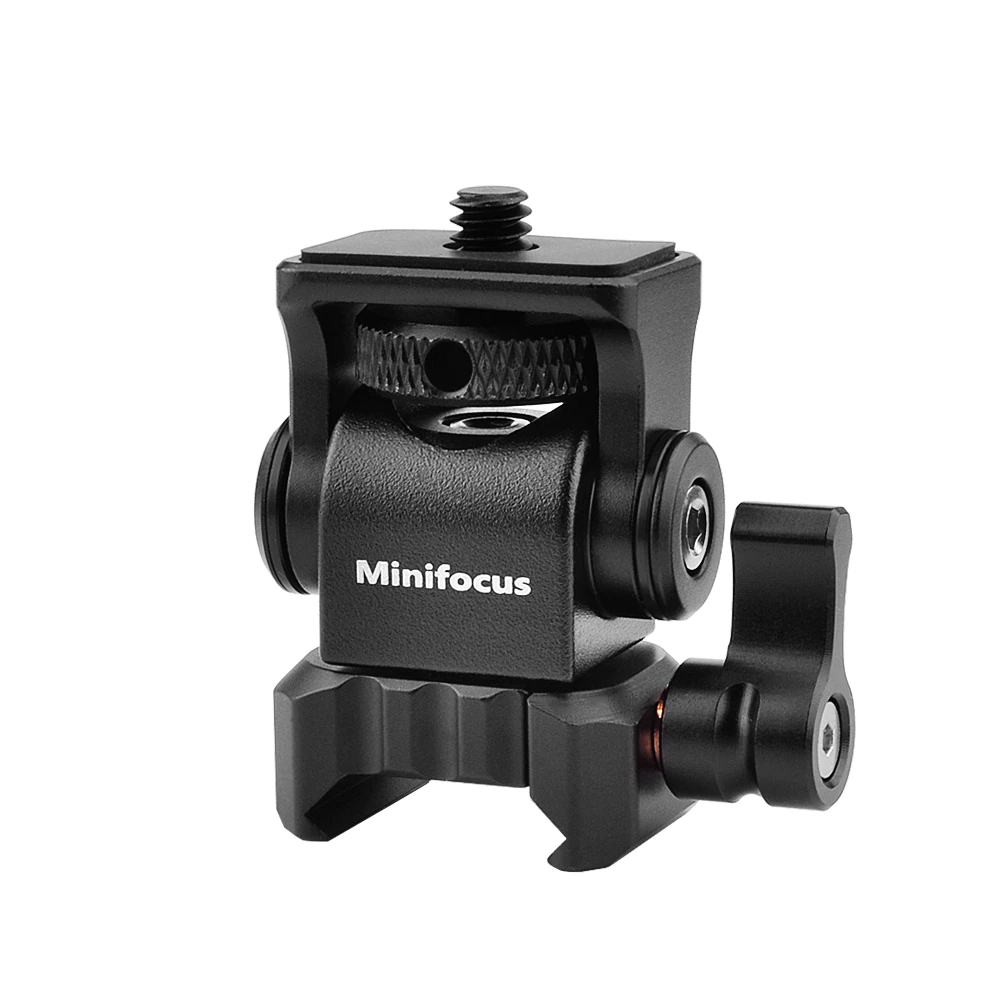 Camera Field Monitor Mount Holder With Quick Release Nato Rail Clamp