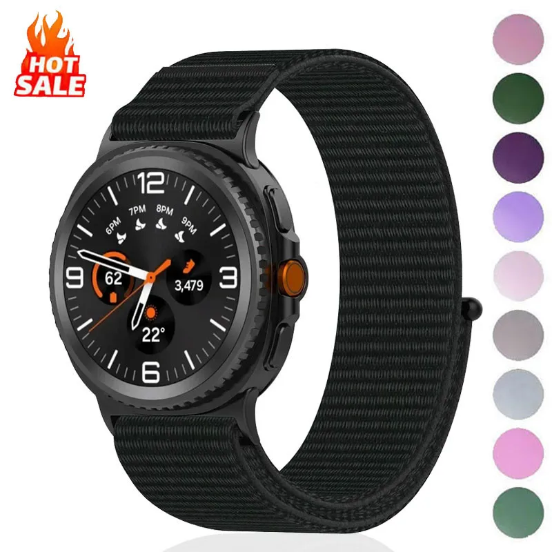 Premium Nylon Sport Strap for Smartwatches - Classic Edition Replacement Bracelet
