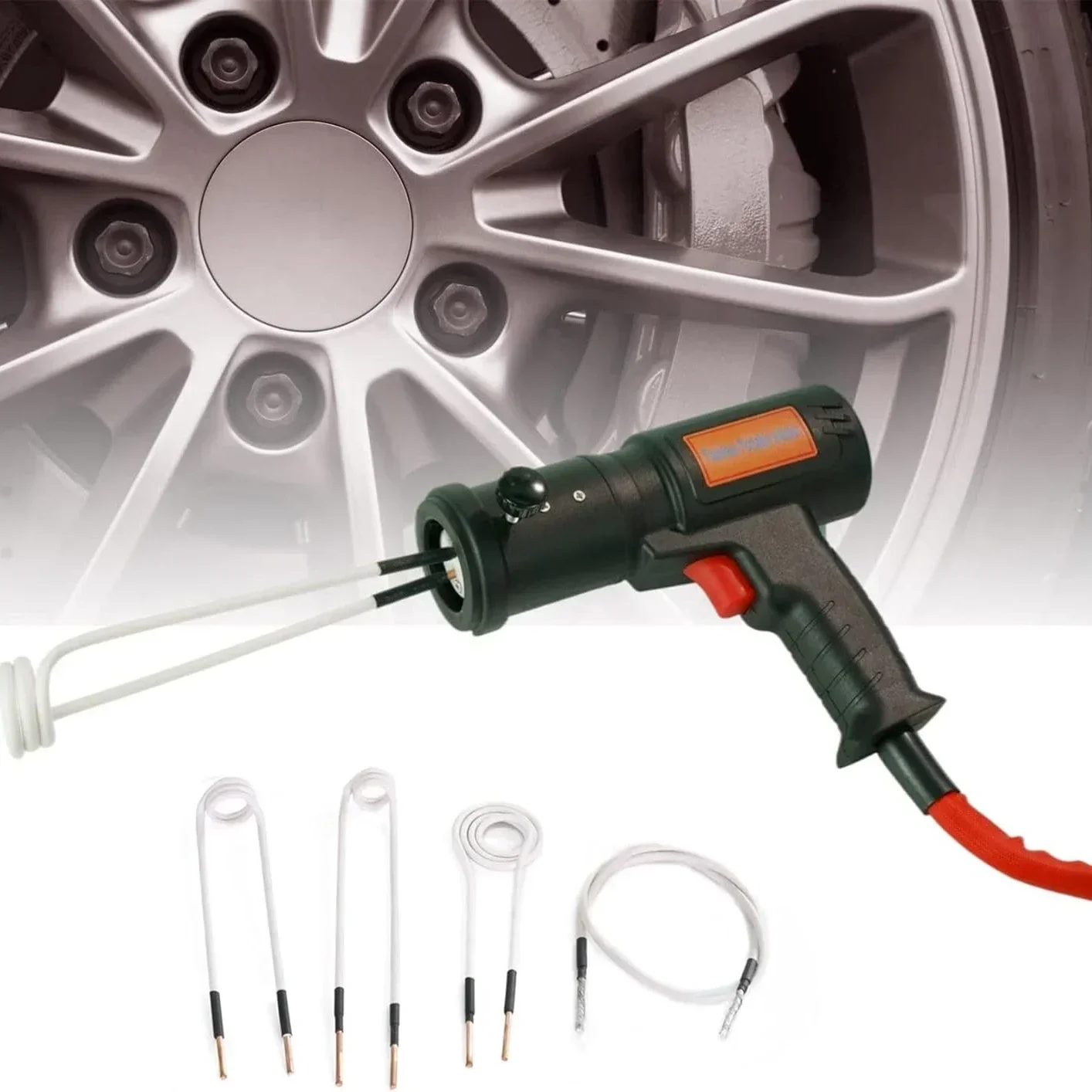 Portable 1800W Magnetic Induction Heater Kit 220V Bolt Removal Tool Handheld Heat Induction Tool With 4 Coils induction heater