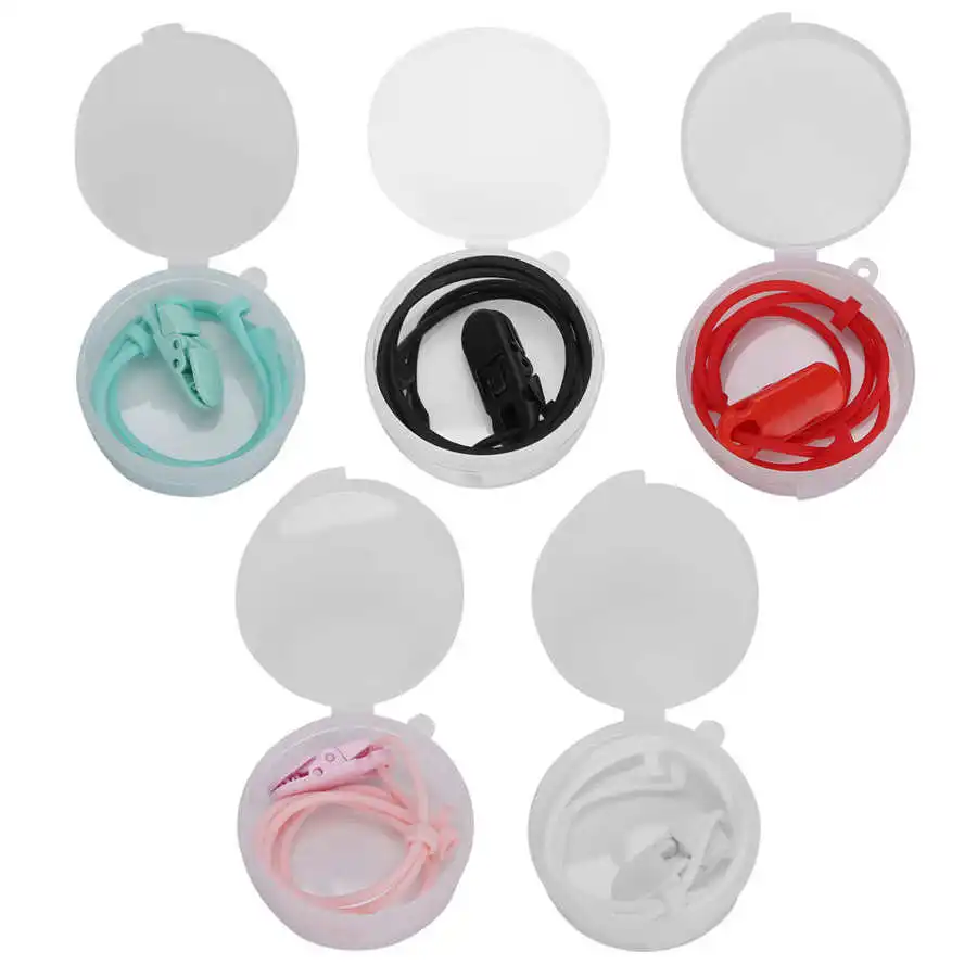 Ear Care BTE Hearing Aids Clip Rope Silicone Elastic Anti Loss Security Lanyard for Children Hearing Aid Accessory Health Care