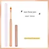 1PCS Nail Art Brush 6-16mm Line Painting Drawing Pen Acrylic Gel UV Extension Brush Nail Stripes Lines Liner DIY Manicure Tools 6