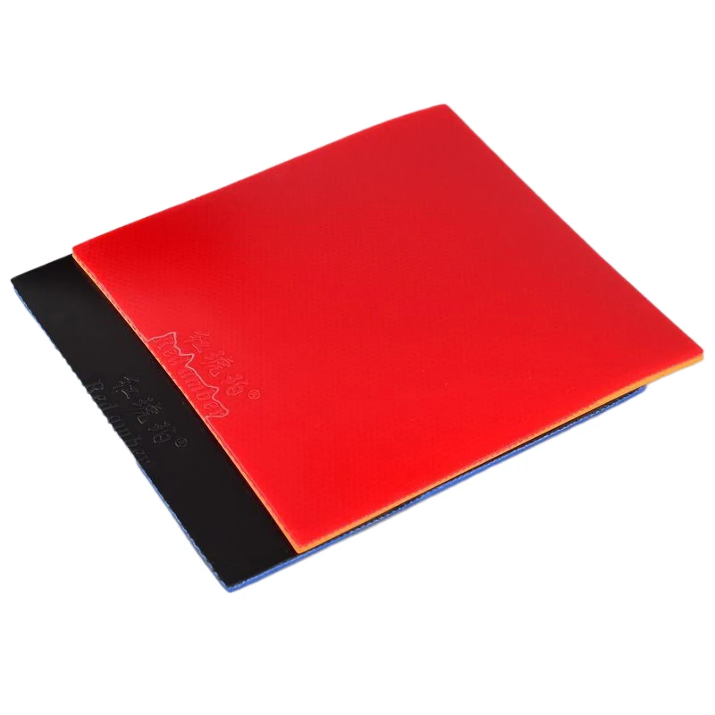 Red Amber Table Tennis Rubber Highly Elastic Stick Rubber Pips-In Ping Pong Astringent Sponge For Table Tennis Training