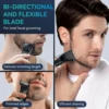 KENSEN S15 Electric Tirmmer for Men Dual-sided Blade IPX6 Waterproof Body Hair Razor Beard Trimmer 2 in 1 T Trimmers for Barber 2