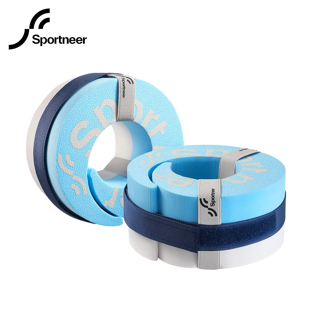 

Sportneer Water Aerobics Float Ring Aquatic Cuffs Exercise Equipment Buoyancy Ring Arm Belts Swimming Pool Fitness Training