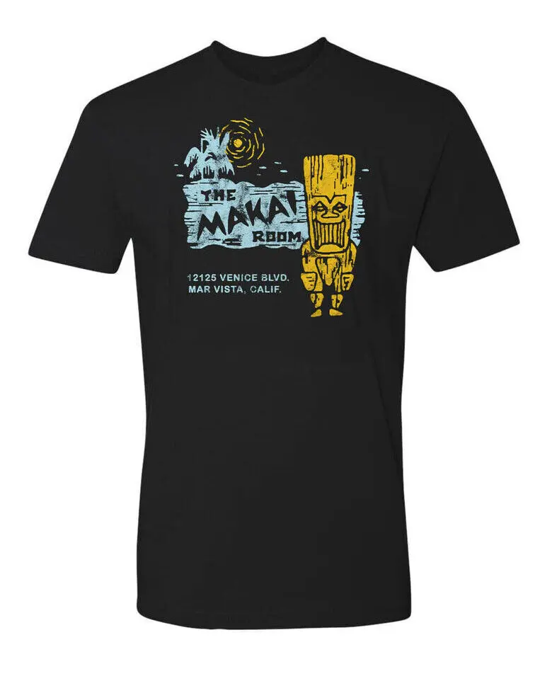 Retro Tiki Tee T Shirt Bar Ristorante Mug Polinesiano The Makai Room Ca