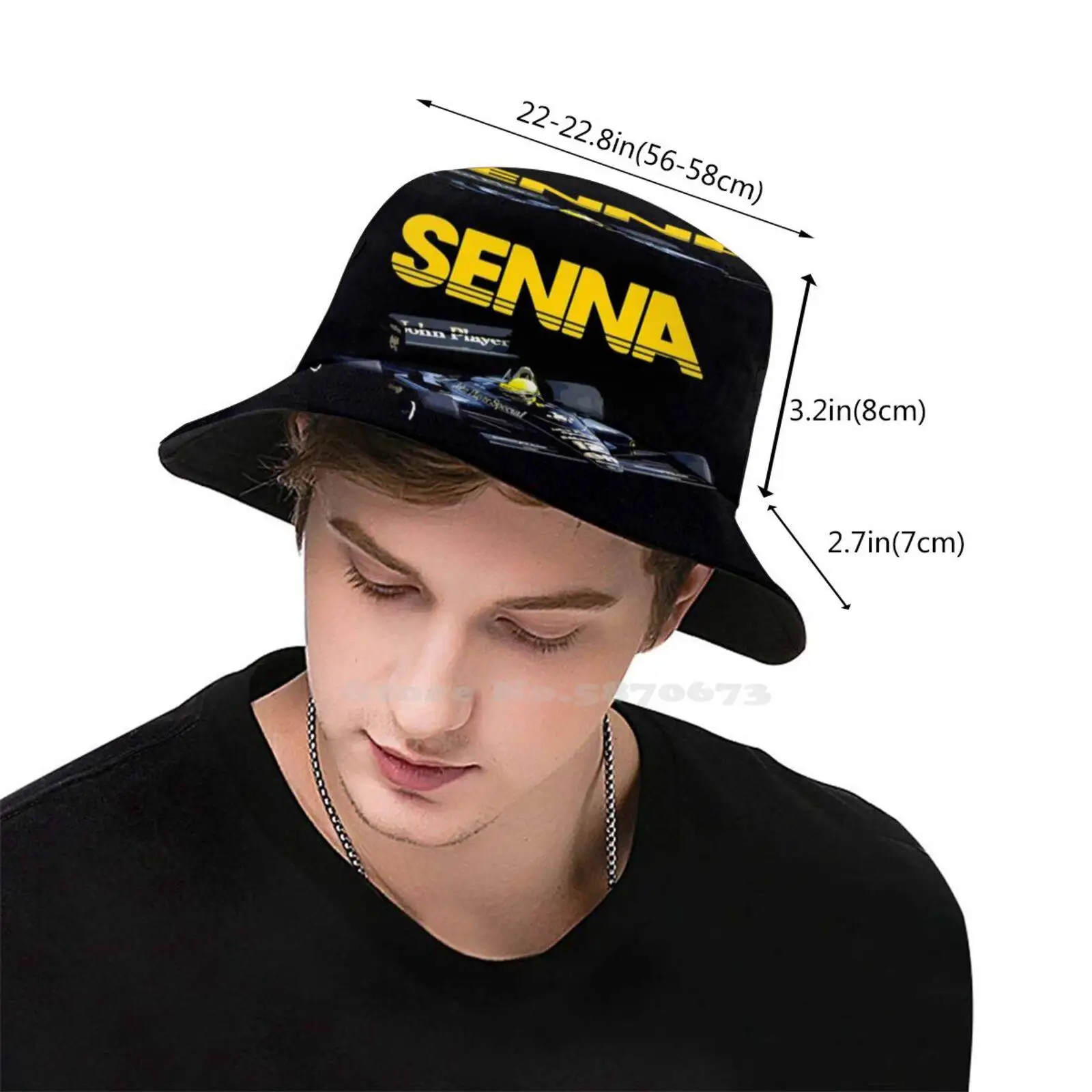 Ayrton Senna 97T John Player Livery Unisex Fisherman Hats Bucket Hats Senna  Ayrton Ayrton Senna Racing Brazil Car Helmet