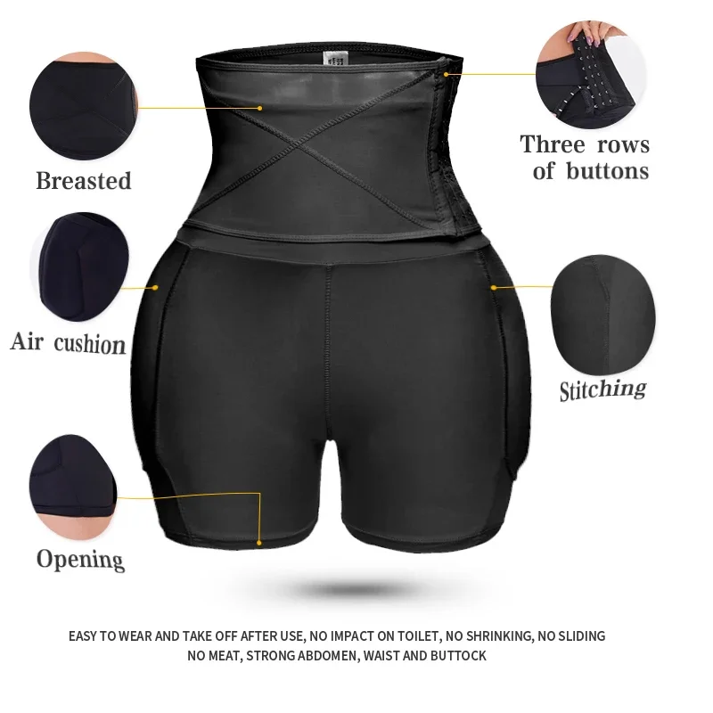 Fashion Women Lifter Tummy Control Body Shaper Underwear High