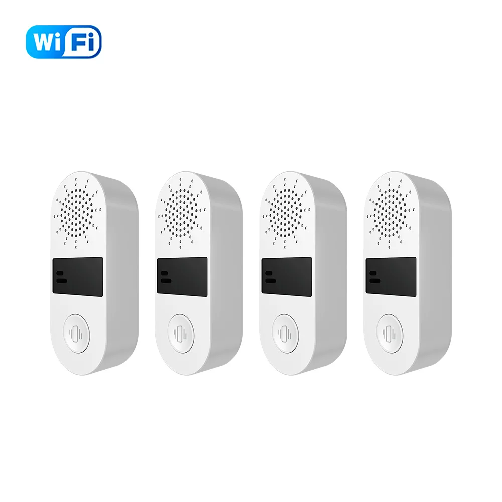 Smart WiFi Sound & Light Vibration Alarm with 130DB Alert and Real-Time Notifications