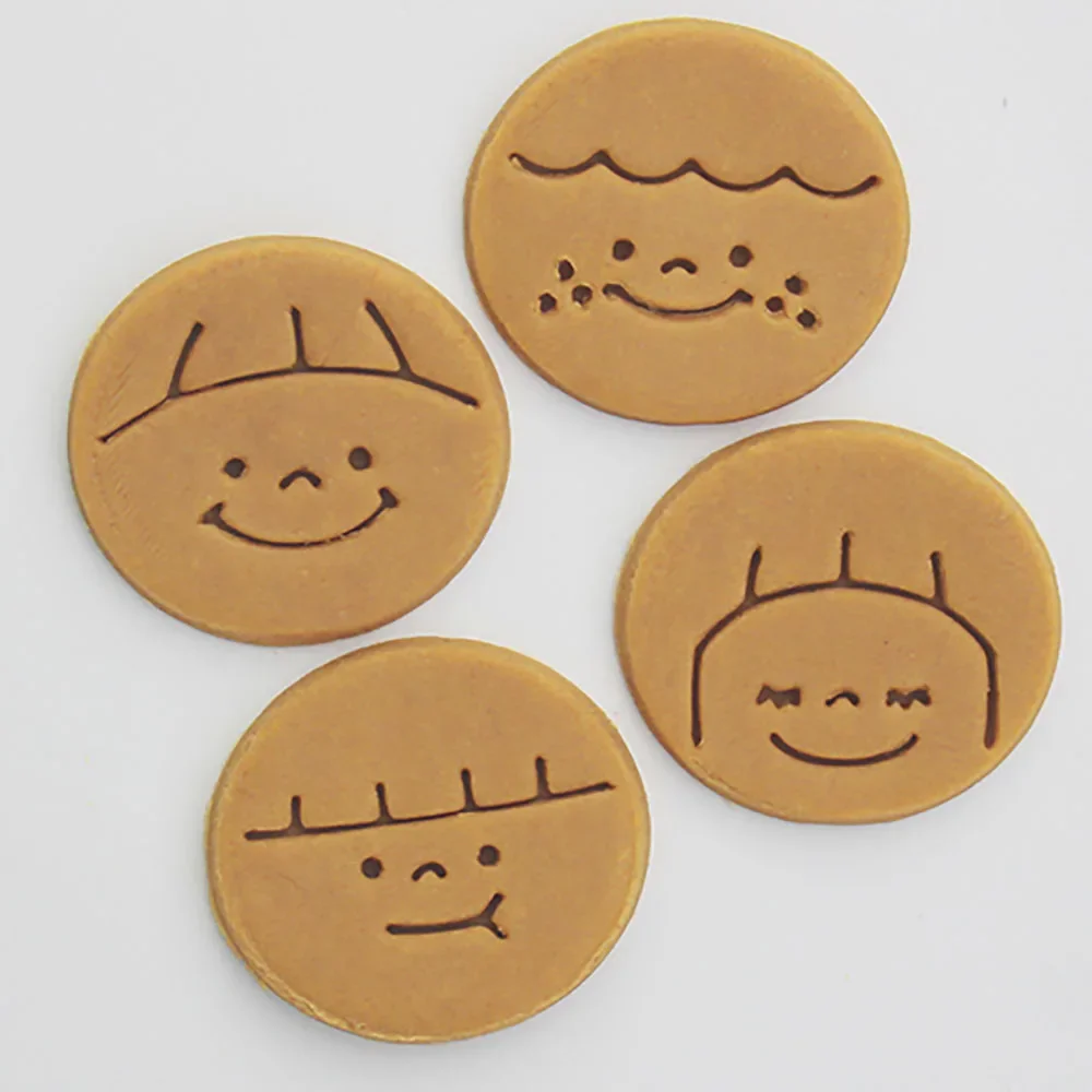 Cartoon Baby Biscuit Mold DIY Cookie Stamp Baking Tools and Accessories
