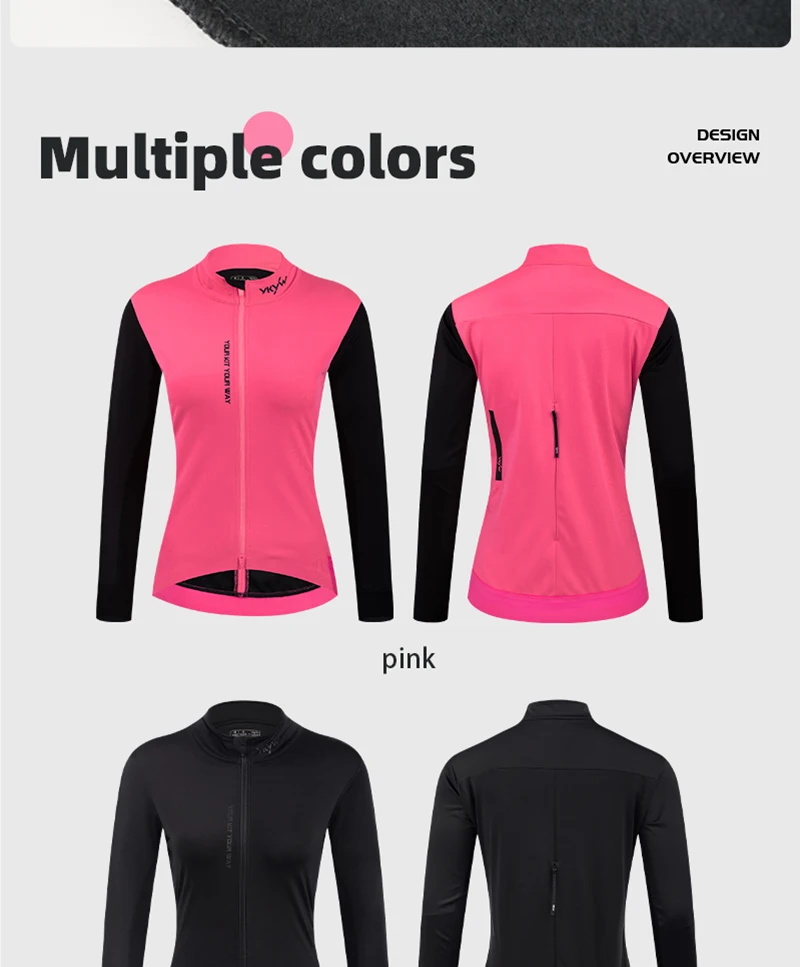 YKYWBIKE Fahrradjacke Damen 
 Winddichte wasserdichte Fahrrad-Windjacke, wasserdichte Rennrad-Trikot-Fahrradbekleidung – Detail 14