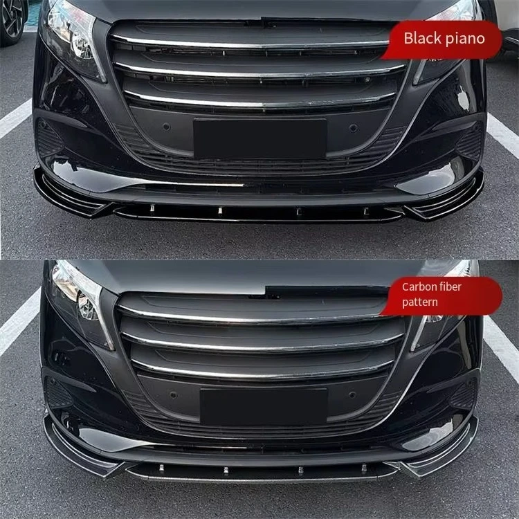 Veidt 2024+ V-Class Vito W447 프론트 범퍼 립 스포일러 자동차 스티커 외장 크로스보더 개조 부품