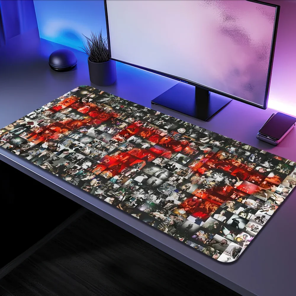 Band P-Piso 21 LOS MUCHACHOS S Mousepad Keyboard Mats Office Large Mouse Mat Computer Game Big Anti-slip Rubber PC Mice Mat 4