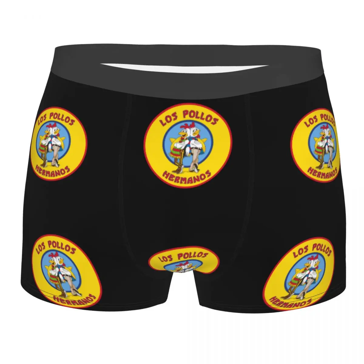 

Breaking Bad Los Pollos Hermanos Underwear Breathable The Chicken Brothers Boxer Briefs Shorts Panties Soft Underpants For Male