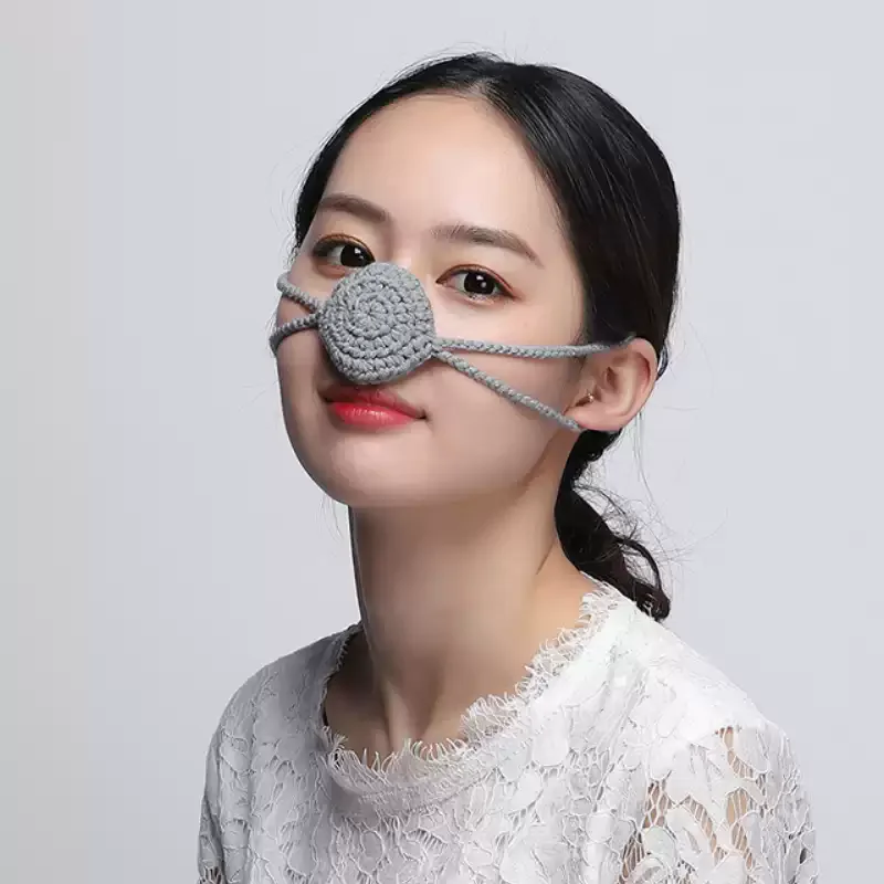 Nose warmer Nose Warmer Cover Outdoor Warmth Antifreeze Nasal Protector Guard NoseWarmer Silter exhaust fumes of dust smog Multi-layer filter