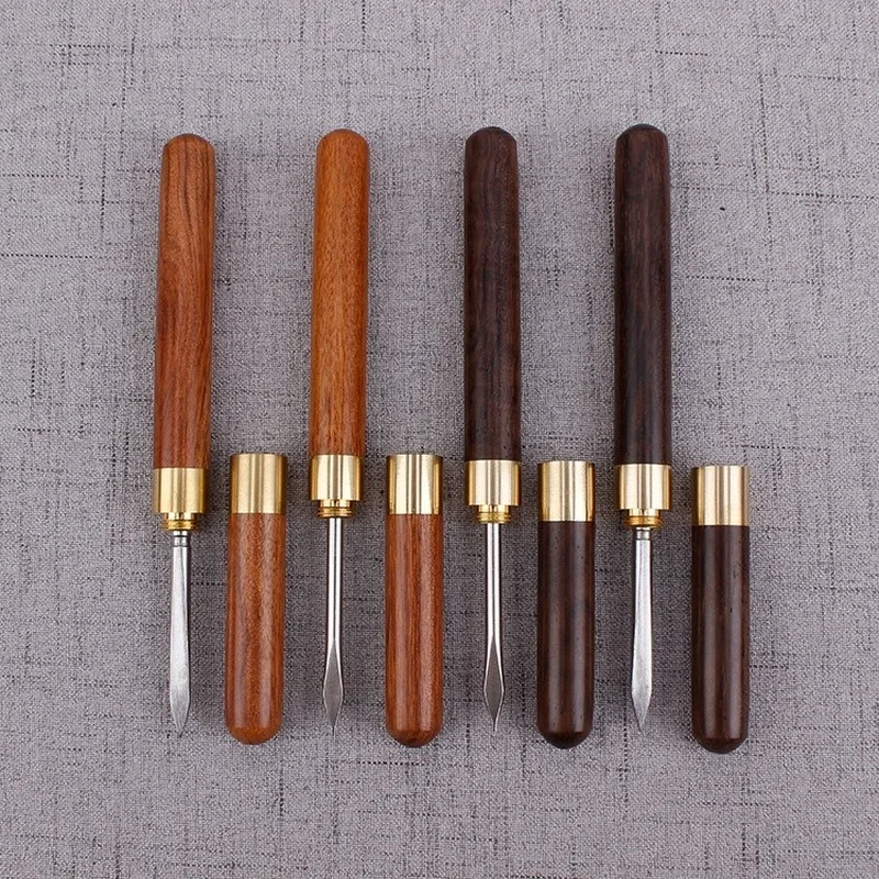 1PC Sandalwood Tea Needle Set For Ceremony
