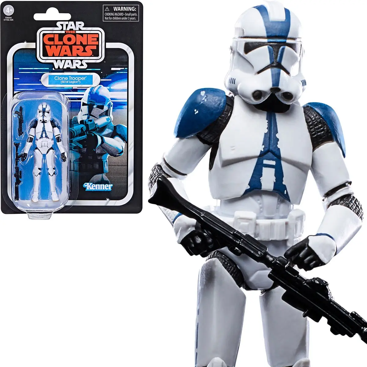 Original 3.75 Pollici Star Wars The Vintage Collection Clone Trooper (501St Legion) Action Figure Toys For Children With Box