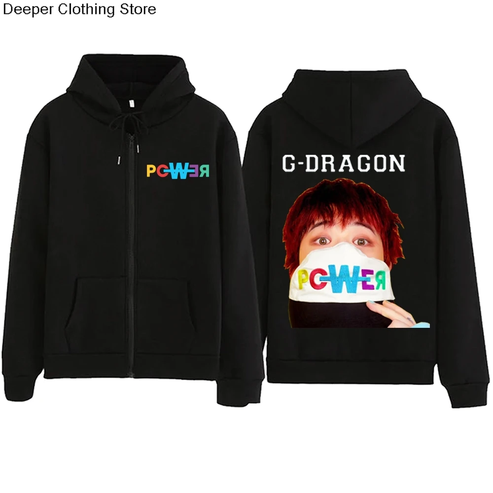 アイドル G-DRAGON Official goods HOODIE ZIP-UP G-DRAGON - [2025 WORLD TOUR IN KOREA] (OFFICIAL MD HOODIE