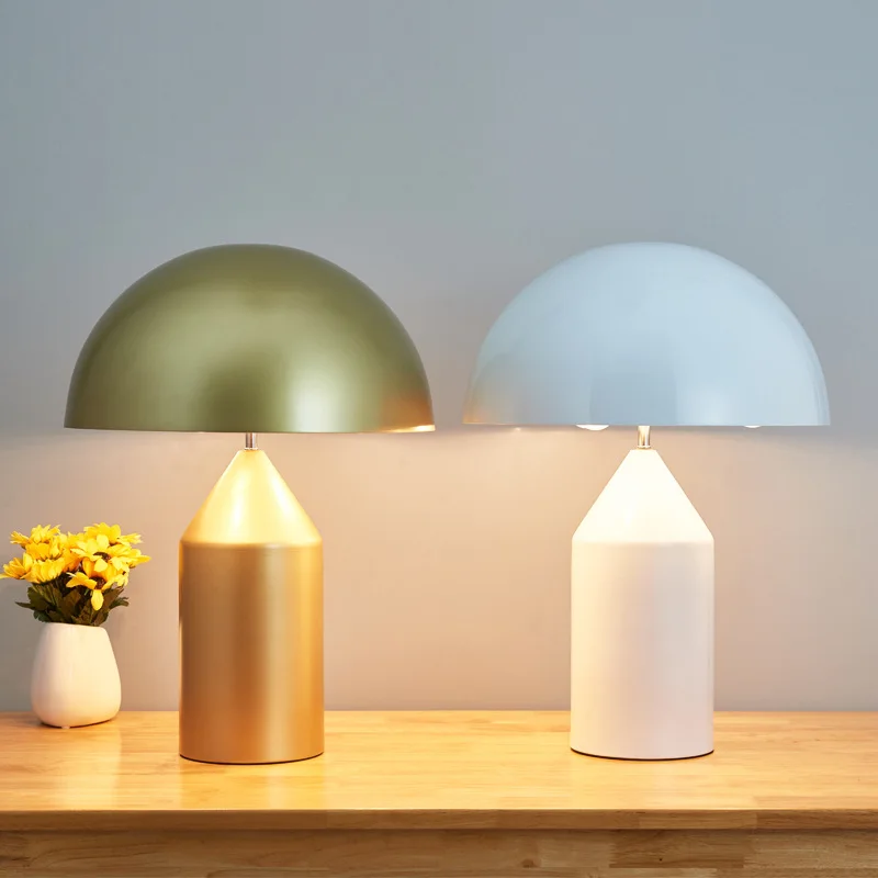 

Modern luxury creative designer living room study bedroom bedside lamp personality decorative table lamp mushroom lamp