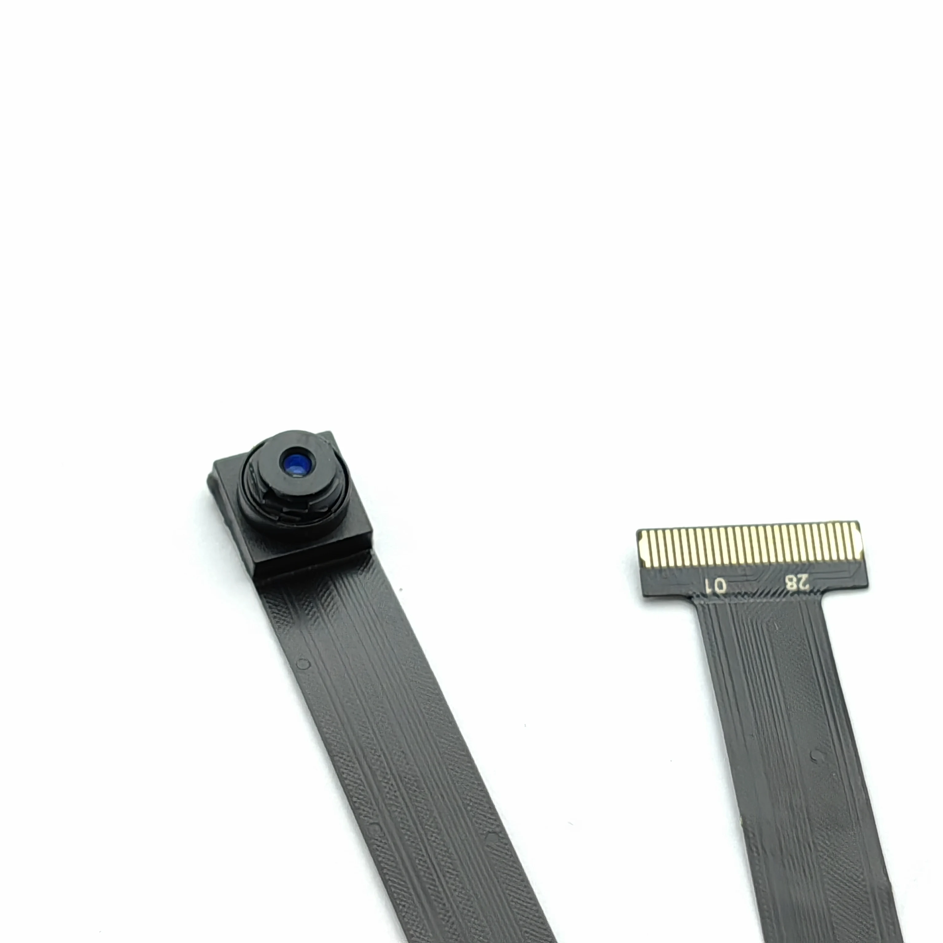 카메라 모듈 인터페이스 1/4 렌즈, 200mm 길이, 80 도 MIPI SPI DVP 28 핀, 1MP 1280*720 H63, 1 개, 2 개, 5 개