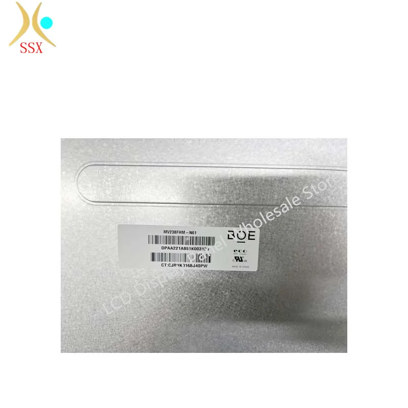 Écran LCD 23,8" FHD 1920x1080 30 Broches - Compatible MV238FHM-N60/N61/N62 - Pour Remplacement Ordinateur Portable, Garantie 2 Ans