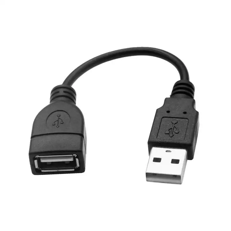 Cavo Di Prolunga Usb 2.0 Cavo Corto Per Smart Tv Ps4 Speed Data Extension Cavi Di Ricarica Cavo Maschio-Femmina 0.5M 0.6M 0.7M 0.8M
