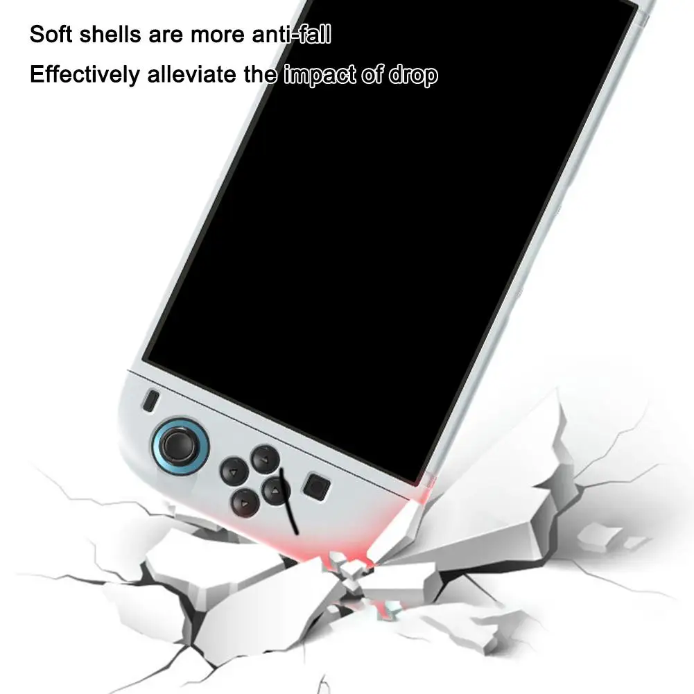 Portable TPU Hard Case For NS Switch 2 Joycon Controller Frosted Split Protective Cover Skin Shell Protector Gaming Accessori 2