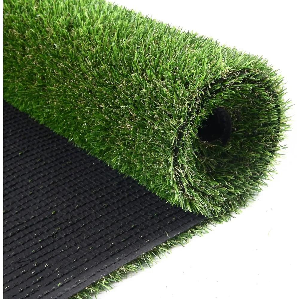 Artificial Grass Turf, 6ft x 20ft, 20mm Pile Height Indoor Outdoor Synthetic Realistic Faux Fake Astroturf Rug Carpet Mat