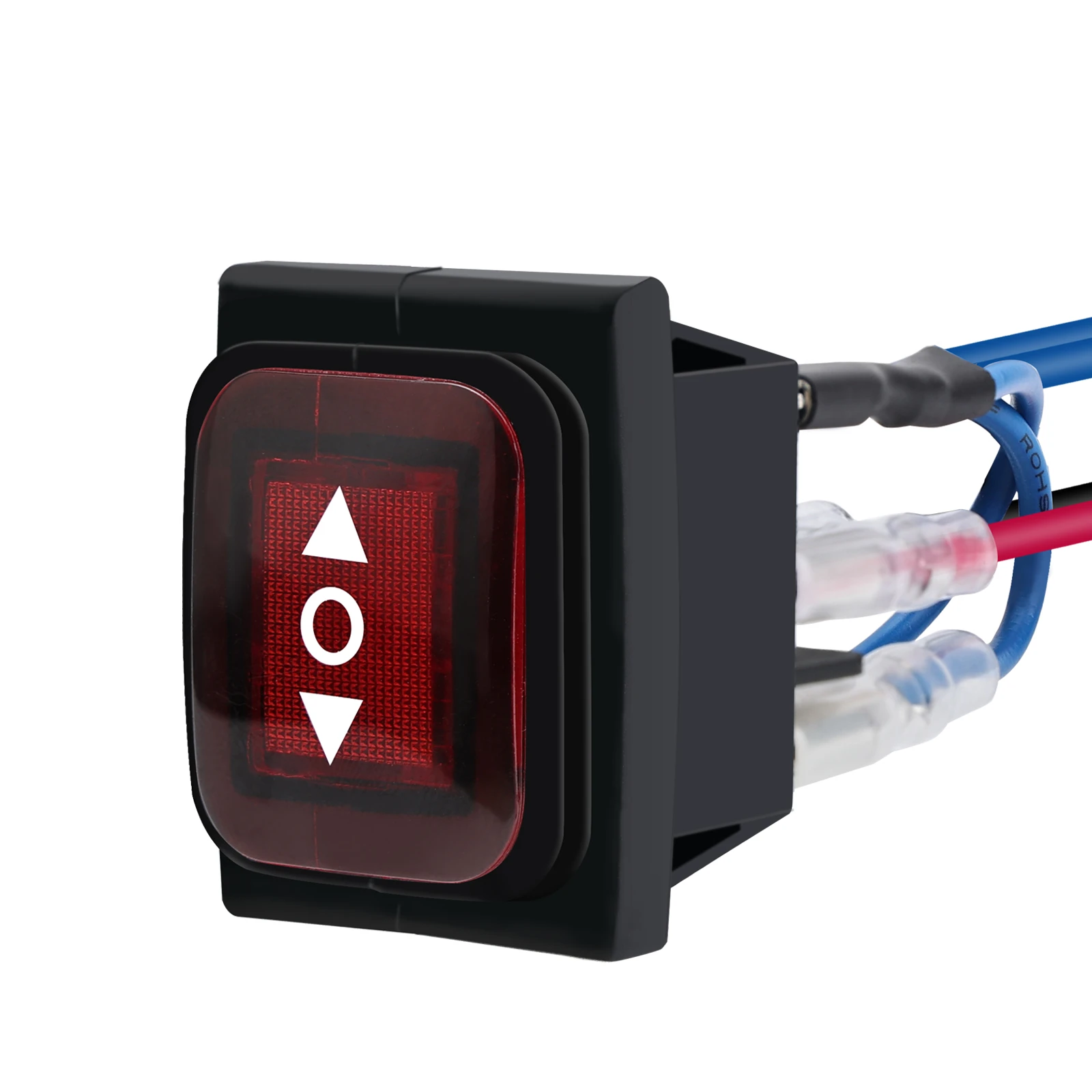 APIELE Momentary/Latching Polarity Reverse Switch Waterproof With LED