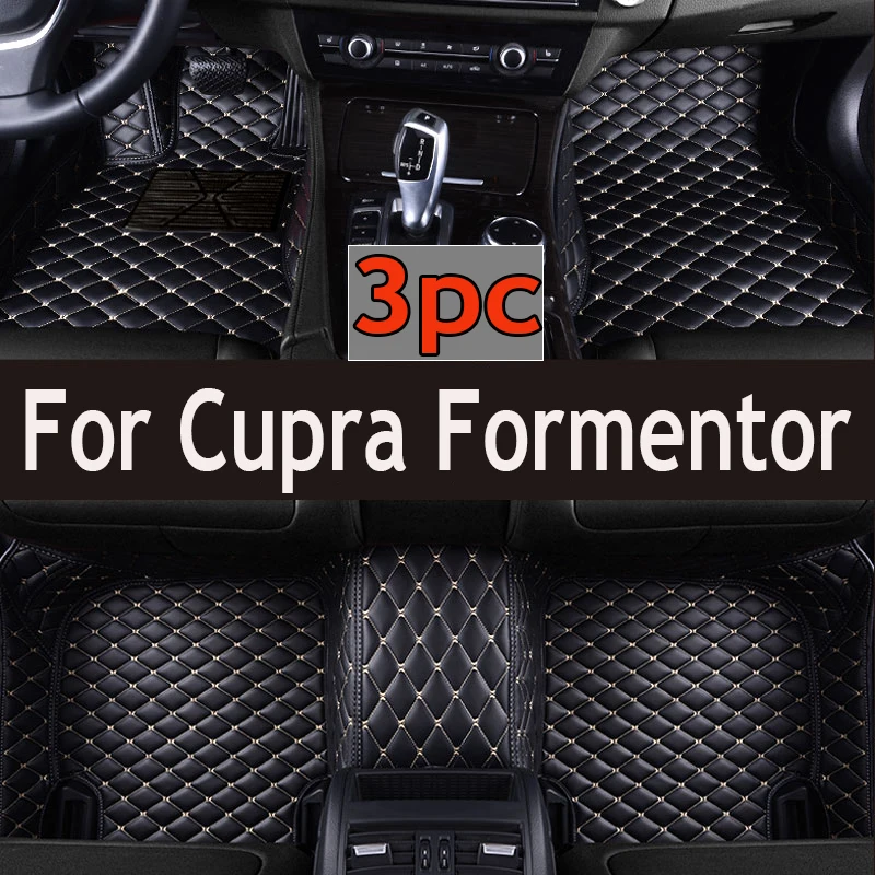 

Негибридные автомобильные напольные коврики для Cupra Formentor 2021 ~ 2023, водонепроницаемые защитные коврики, коврики для автомобиля, напольные аксессуары для автомобиля