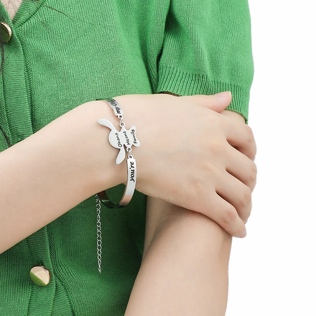 Braccialetto Stitch Con Ciondolo - Design Cartoni Animati, Regolabile, Per Donne E Ragazze, Regalo Ideale - Foto 10