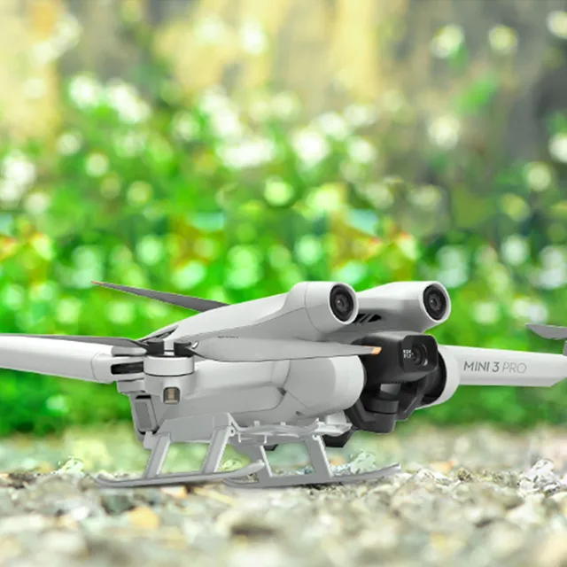 Foldable Landing Gear Heightening Elevator Stand Compatible For DJI Mini 3 Pro Drone Accessories Anti-fall Buffer Tripod 2