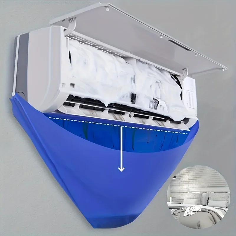 Un kit completo per la pulizia del condizionatore d'aria: inclusa copertura antipolvere, condizionatore d'aria a parete Water B, strumento per la pulizia degli accessori - Image 2