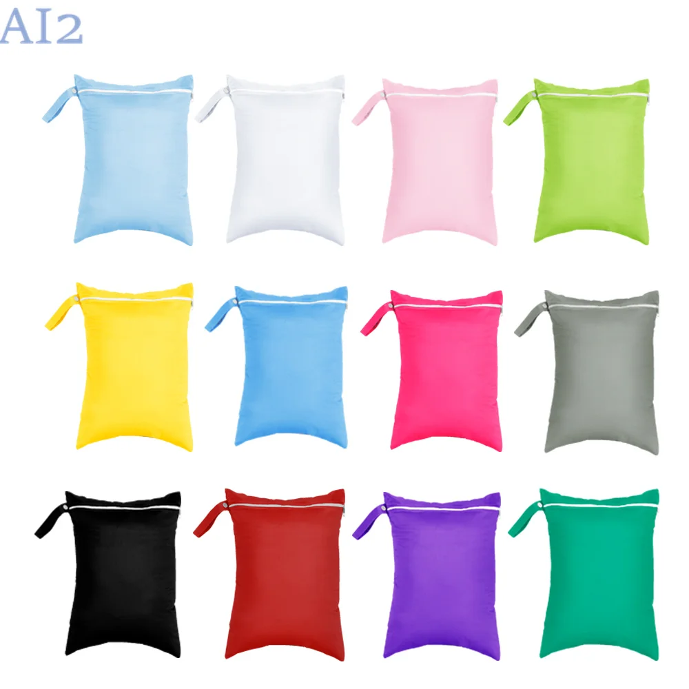 30X40cm Large Capacity Diaper Bags Zipper Waterproof Baby Wet Dry Nappy Bag Travel Outdoor Stroller Carry Pack Storage Handbag