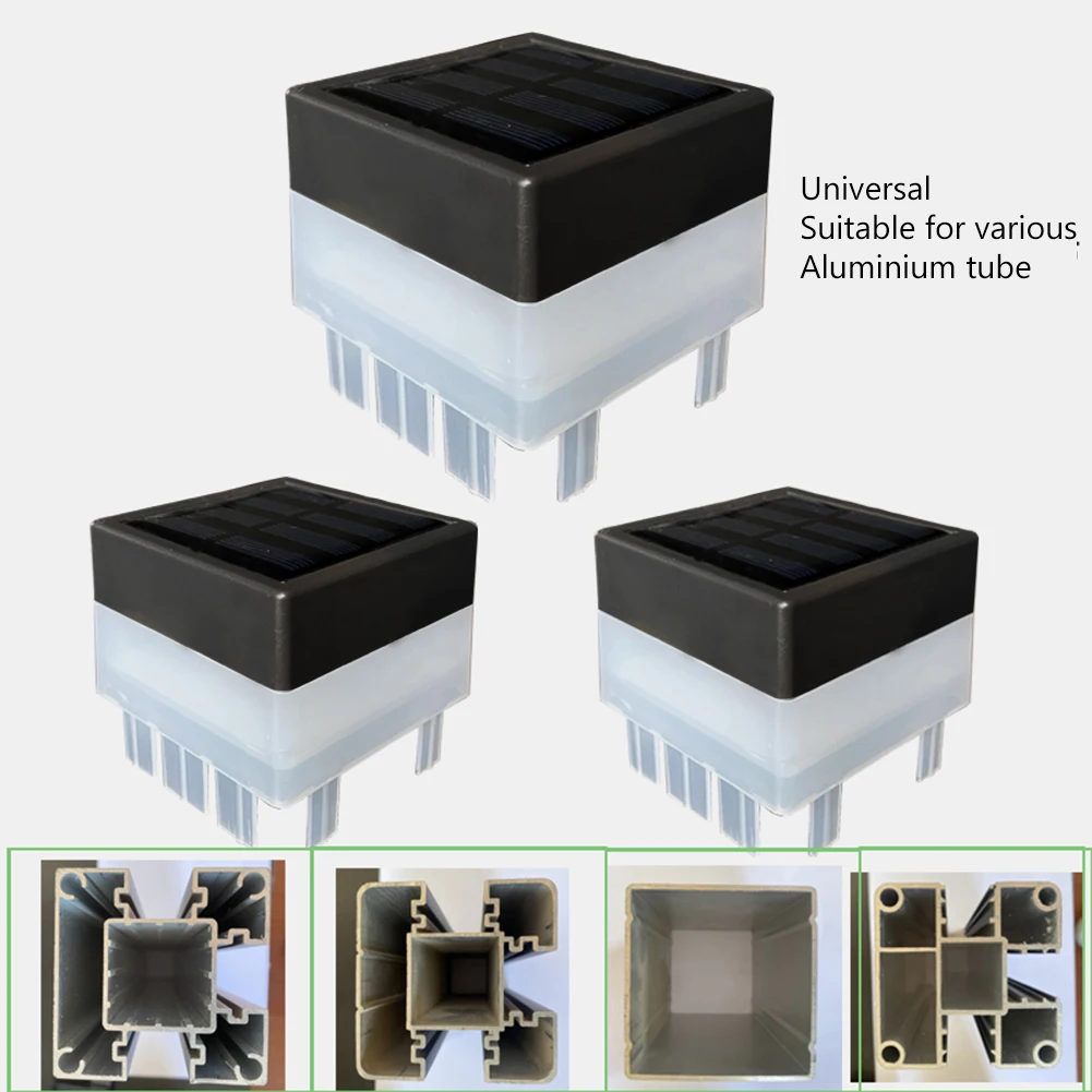 Solar Powered LED Fence Post Light Waterproof